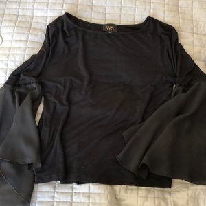 W5 black blouse